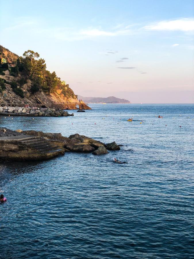 La Terrazza Sul Mare Lägenhet Zoagli Exteriör bild