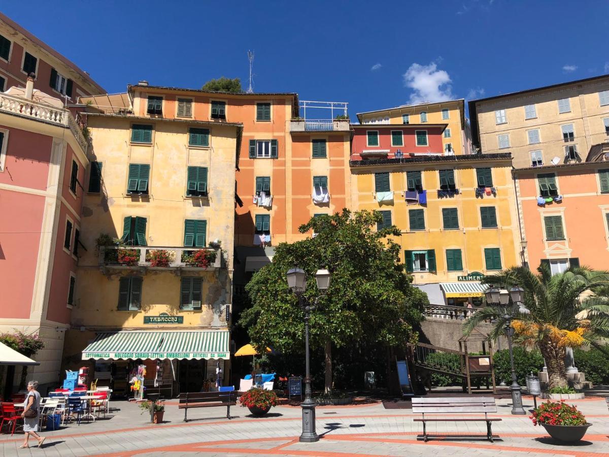 La Terrazza Sul Mare Lägenhet Zoagli Exteriör bild