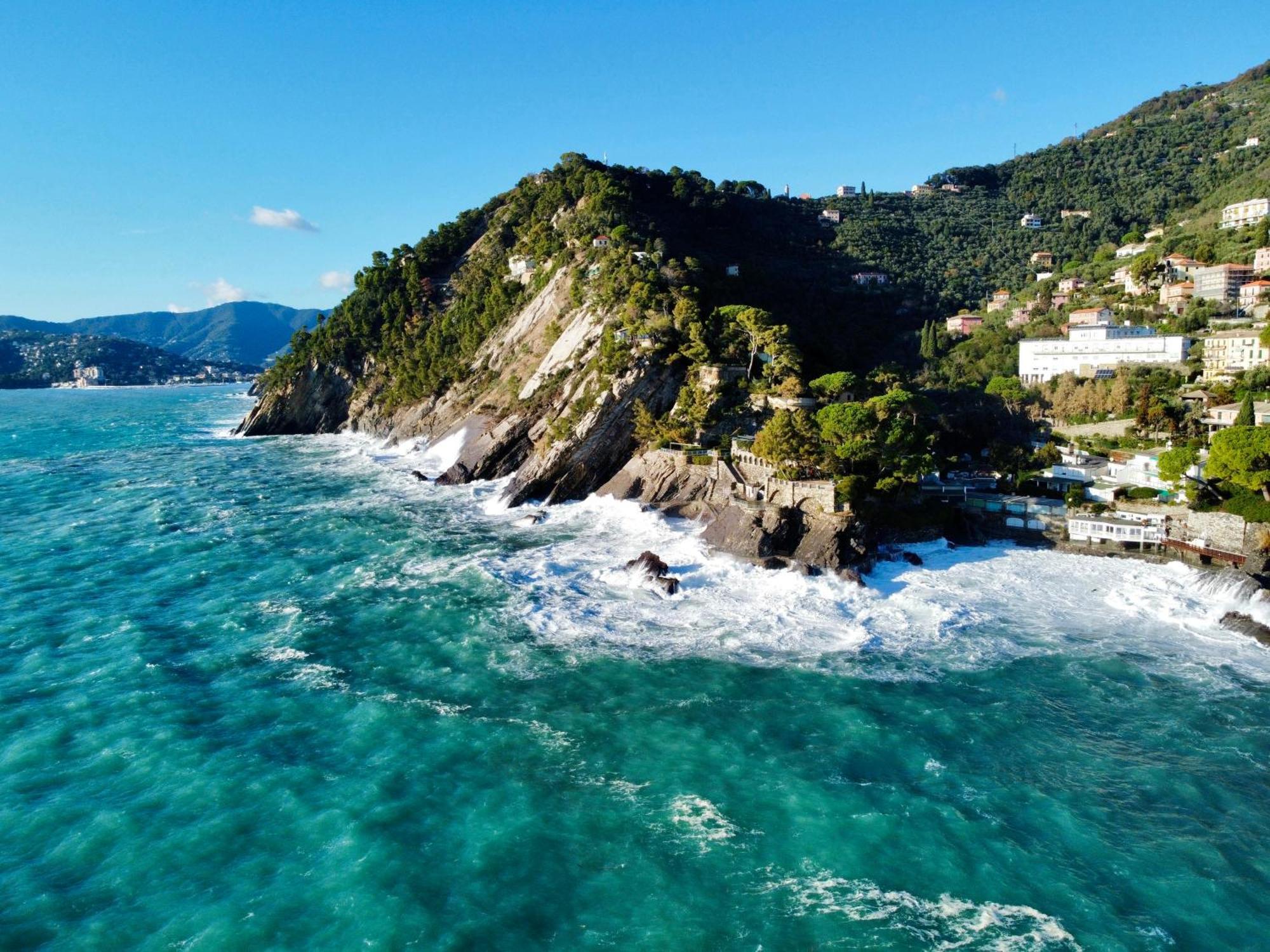 La Terrazza Sul Mare Lägenhet Zoagli Exteriör bild